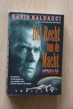 David Baldacci Het recht van de macht, Ophalen of Verzenden, Gelezen, David Baldacci