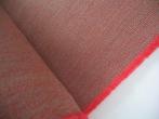 Kvadrat Land; rood+beige; maximaal 11 meter meubelstof, Wol, 120 cm of meer, Ophalen of Verzenden, Rood