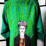 Unieke handmade + handpainted blazer/kolbert. Helder groen, Maat 38/40 (M), Verzenden, Nieuw, Arts_in_Denim