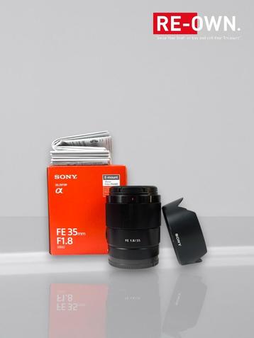 Sony FE 35mm F/1.8 (nieuwstaat & garantie) + doos   beschikbaar voor biedingen