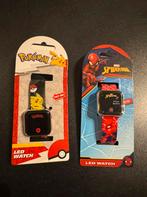 Pokemon & spiderman horloge voor kinderen nieuw, Ophalen of Verzenden, Nieuw, Jongen of Meisje