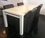 Eettafel met stoelen, Huis en Inrichting, Ophalen, Gebruikt, 50 tot 100 cm, Elegant