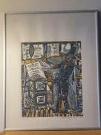 Litho Toon Wegner (1926 - 2010) Genummerd en gesigneerd, Ophalen