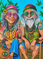 Origineel Hippie Schilderij, Ophalen