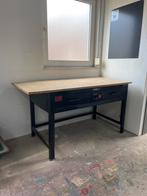 Overtoom werkbank met stroomvoorziening, Doe-het-zelf en Verbouw, Werkbanken, Ophalen, Zo goed als nieuw, 170 cm of meer