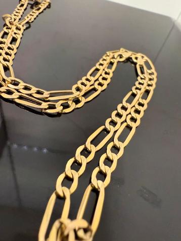 Prachtige 14 karaats gouden FIGARO ketting beschikbaar voor biedingen