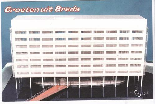 Breda Sociale Verzekeringsbank gereed in 2000. voor € 1,00, Verzamelen, Ansichtkaarten | Nederland, Ongelopen, Noord-Brabant, 1980 tot heden