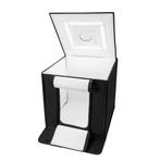 Caruba Portable Photocube LED 40x40x40cm - Dimbaar, Ophalen of Verzenden, Zo goed als nieuw, Complete fotostudio