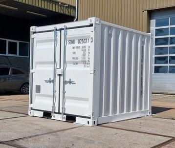 8ft containers opslagcontainer zeecontainer wit beschikbaar voor biedingen