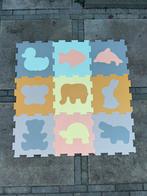 Puzzelmat foam dieren kinder baby mat puzzle, Ophalen of Verzenden, Gebruikt