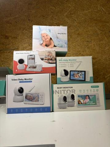 Babyfoons met camera – 4.3” tot 7” scherm, vanaf €30 beschikbaar voor biedingen