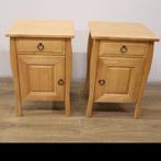 Houten nachtkastjes, Ophalen, Zo goed als nieuw, Minder dan 45 cm