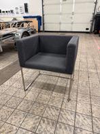 Leuk fauteuiltje - Zanotta Cubica stijl, Gebruikt, Minder dan 75 cm, Ophalen of Verzenden, Stof