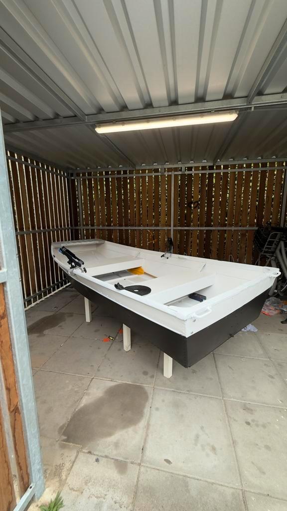 Platbodem boot 2.40m, Watersport en Boten, Bootonderdelen, Gebruikt, Ophalen of Verzenden