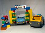 Lego Duplo set 5697 Car Wash (zeldzaam) plus extra auto, Ophalen of Verzenden, Zo goed als nieuw, Duplo
