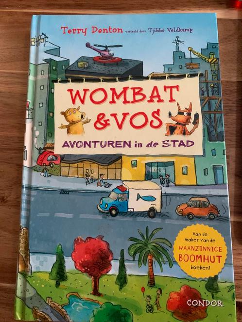 Terry Denton - Wombat & Vos - Avonturen in de stad, Boeken, Kinderboeken | Jeugd | onder 10 jaar, Zo goed als nieuw, Ophalen of Verzenden