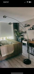 Staande lamp met marmeren voetstuk, Ophalen, Zo goed als nieuw, 150 tot 200 cm