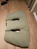 Tweeling voedingskussen in sage green, Ophalen of Verzenden, Zo goed als nieuw, 140 tot 160 cm, 70 tot 85 cm