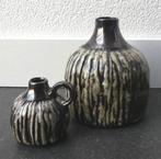 Ceramano Syrakus vaas vintage vaasjes Syracuse West-Germany, Gebruikt, Overige kleuren, Aardewerk of Porselein, Ophalen of Verzenden