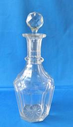 Geslepen kristallen karaf., Antiek en Kunst, Antiek | Glas en Kristal, Ophalen of Verzenden