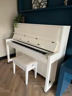 Witte akoestische piano Sebastian Steinwald, Muziek en Instrumenten, Piano's, Ophalen, Wit, Zo goed als nieuw, Piano