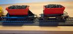 Märklin 2 kiepwagons 4413 en 4513 met inhoud, Hobby en Vrije tijd, Modeltreinen | H0, Ophalen of Verzenden, Gebruikt, Wisselstroom
