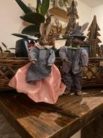 Vintage Paas hazen koppel in kleding!!, Antiek en Kunst, Antiek | Speelgoed, Ophalen