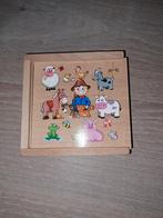 Houten memory spel boerderij thema, Ophalen of Verzenden, Zo goed als nieuw, Overige typen