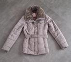 Chique warme grijze/taupe winterjas maat 38 merk s'Oliver, Ophalen of Verzenden, Zo goed als nieuw