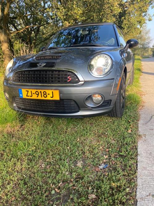 Erg mooie MINI 1.6 16V Cooper S 128KW 2009 Grijs, Auto's, Mini, Particulier, Cooper S, Airconditioning, Bluetooth, Boordcomputer