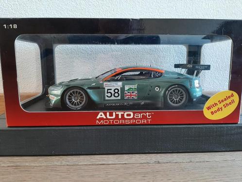 1:18 Aston Martin DBR9 24 hrs LeMans 2005 #58 Autoart, Hobby en Vrije tijd, Modelauto's | 1:18, Nieuw, Auto, Autoart, Ophalen of Verzenden