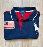 Ralph Lauren polo kind blauw/rood/wit, Ophalen of Verzenden, Zo goed als nieuw, Shirt of Longsleeve, Jongen