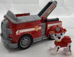 Paw Patrol Marshall Fire Truck brandweerauto figuur en auto, Ophalen of Verzenden, Zo goed als nieuw