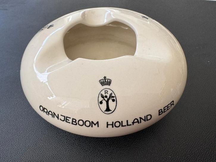 Vintage Oranjeboom Holland Beer asbak – jaren 50 – horeca, Verzamelen, Biermerken, Gebruikt, Overige typen, Oranjeboom, Ophalen of Verzenden