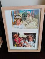 Diana Postzegels Ingelijst - Mongolië, Postzegels en Munten, Ophalen of Verzenden, Buitenland