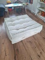 Poef 100x100 cm, Huis en Inrichting, Ophalen, Gebruikt, Vierkant, 100 tot 125 cm