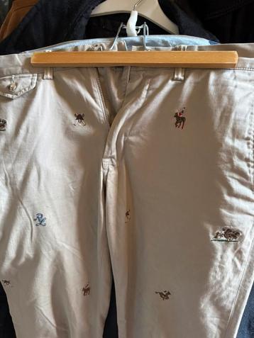 Ralph lauren logo chino broek beschikbaar voor biedingen