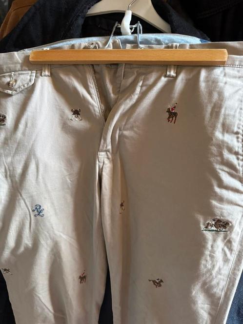Ralph lauren logo chino broek, Kleding | Heren, Broeken en Pantalons, Zo goed als nieuw, Ophalen of Verzenden