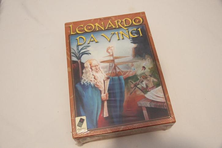 Leonardo da Vinci bordspel nieuw, Hobby en Vrije tijd, Gezelschapsspellen | Bordspellen, Nieuw, Een of twee spelers, Drie of vier spelers