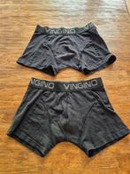 2 Zwarte Vingino Boxershorts Maat 152-164, Ophalen of Verzenden, Gebruikt, Vingino, Jongen