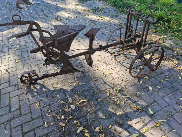 Paardenploeg - Wentelploeg - 1 Schaar, Antiek en Kunst, Antiek | Gereedschap en Instrumenten, Ophalen of Verzenden