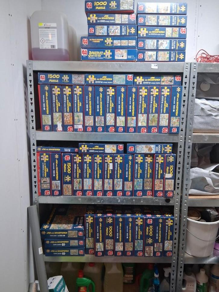 Jan van Haasteren puzzels, Hobby en Vrije tijd, Denksport en Puzzels, Zo goed als nieuw, 500 t/m 1500 stukjes, Ophalen of Verzenden