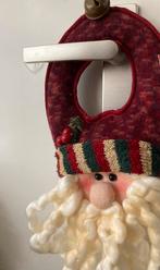 Pluche kerstman deurhanger kerstbel Nieuw 2 stuks kerstster, Diversen, Kerst, Ophalen of Verzenden, Nieuw