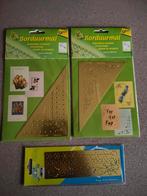 3 borduur mallen nieuw in verpakking!, Ophalen of Verzenden, Nieuw, Overige thema's, Pons of Mal