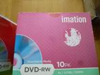 DVD-RW Imation, Computers en Software, Beschrijfbare discs, Nieuw, Dvd, Ophalen of Verzenden, Imation