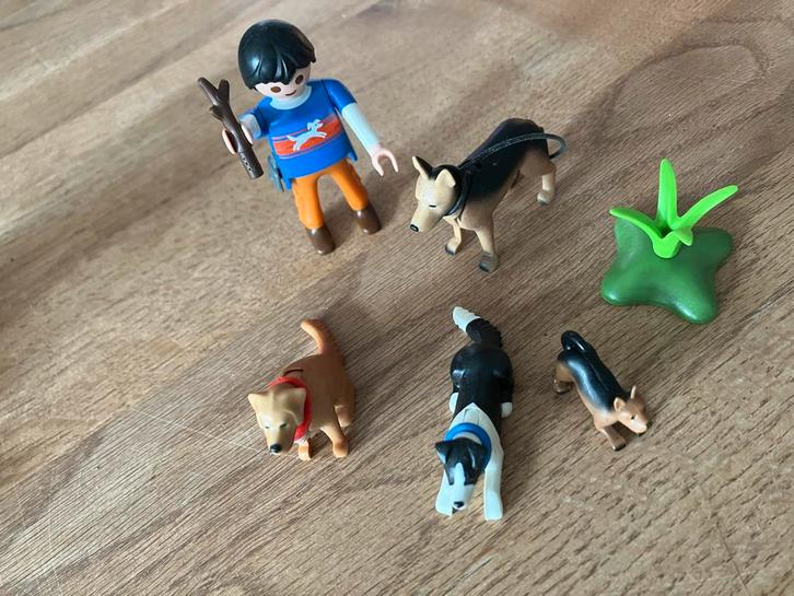 Playmobil - 9379 - hondenbegeleider, Kinderen en Baby's, Speelgoed | Playmobil, Zo goed als nieuw, Complete set, Ophalen of Verzenden