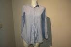 Pauw Amsterdam licht blauwe blouse apart kraagje parels S, Pauw, Zo goed als nieuw, Maat 36 (S), Verzenden