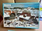 King puzzel 1000. Winterlandschap. 4e gratis, Ophalen of Verzenden, 500 t/m 1500 stukjes, Zo goed als nieuw, Legpuzzel