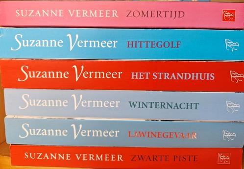 6 x Suzanne Vermeer €12,50, Boeken, Chicklit, Zo goed als nieuw, Ophalen of Verzenden