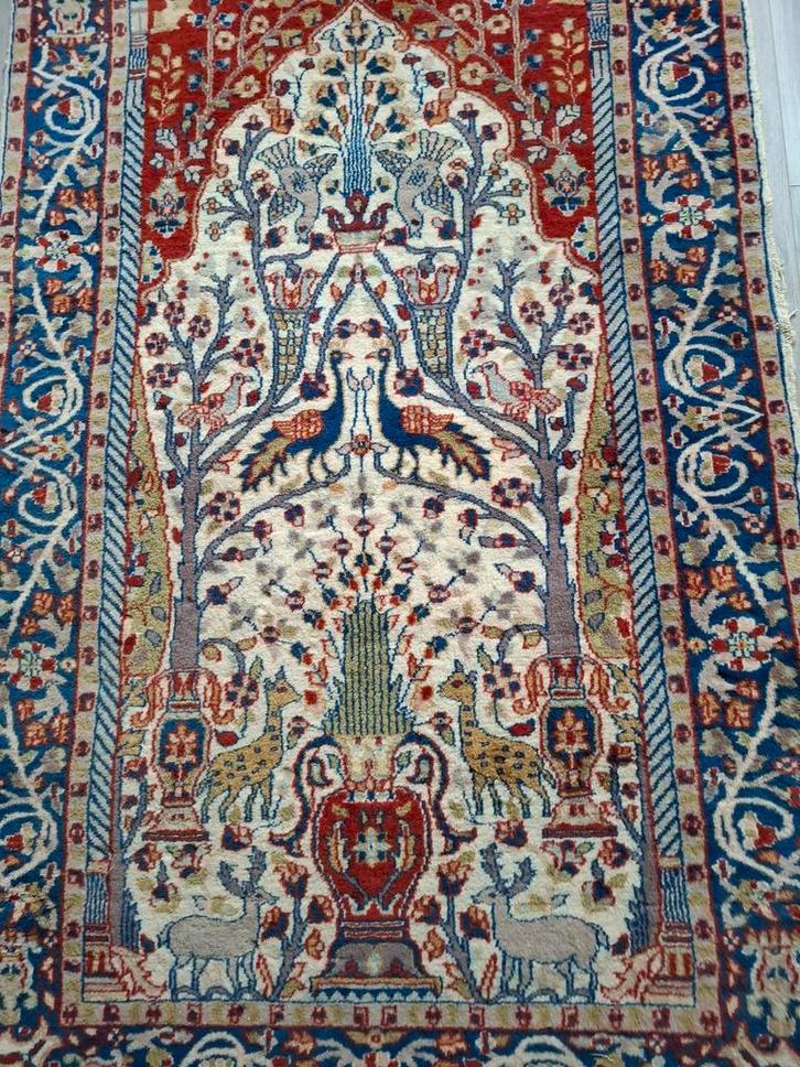 Prachtig Perzisch tapijt met uniek design, Huis en Inrichting, Stoffering | Tapijten en Kleden, Zo goed als nieuw, 50 tot 100 cm